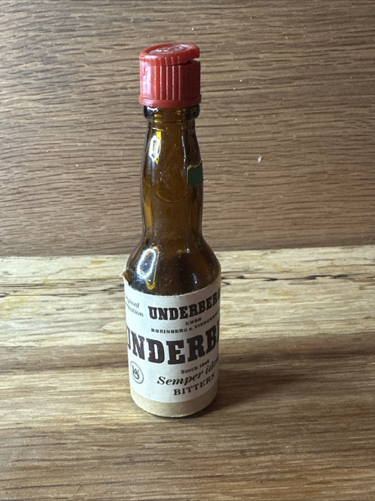 Underberg Miniature Empty Bottle