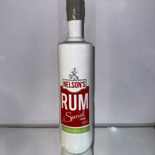 Nelson's Bug Spiced Rum Small Batch Product In Very Small Nos. distillery closed