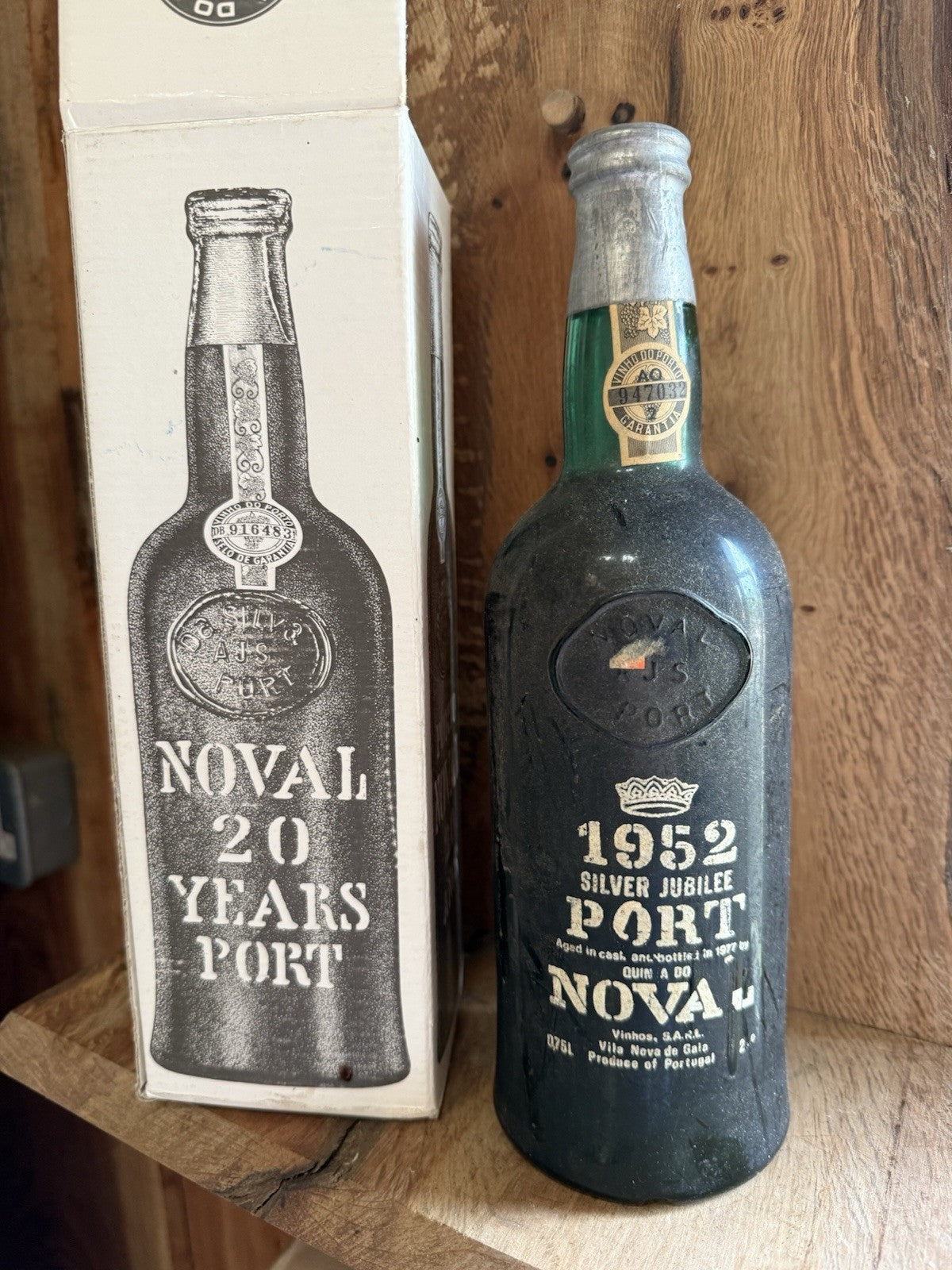 1952 Noval Port Bottled For Queens Silver Jubilee In 1977 One Of Only 1620 Bots.
