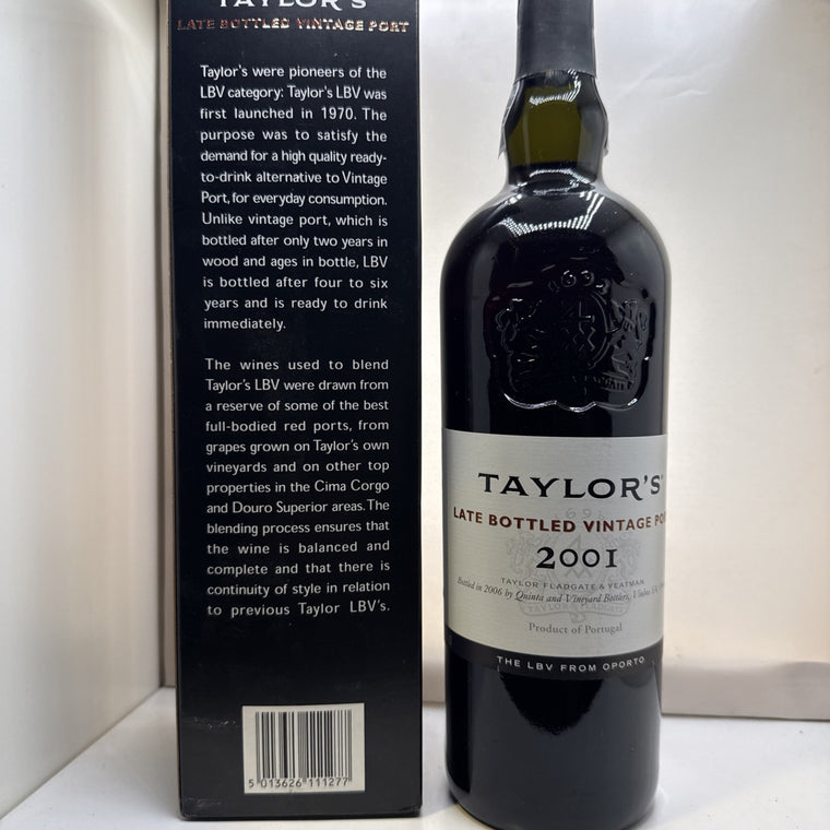 Taylor's 2001 Late Bottled Vintage Port Bottled 2006 75cl 20%
