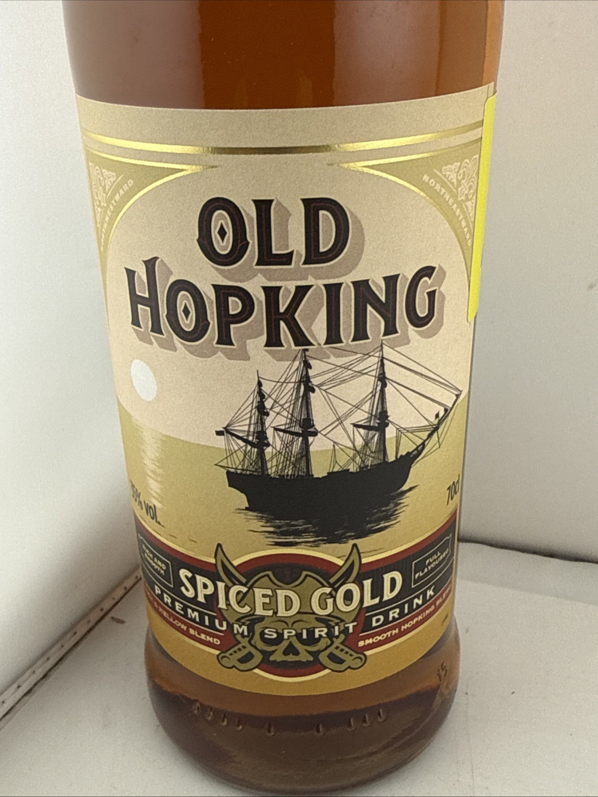 Old Hopking Spiced Gold Premium Spirit Drink 70cl 30% ABV Sealed