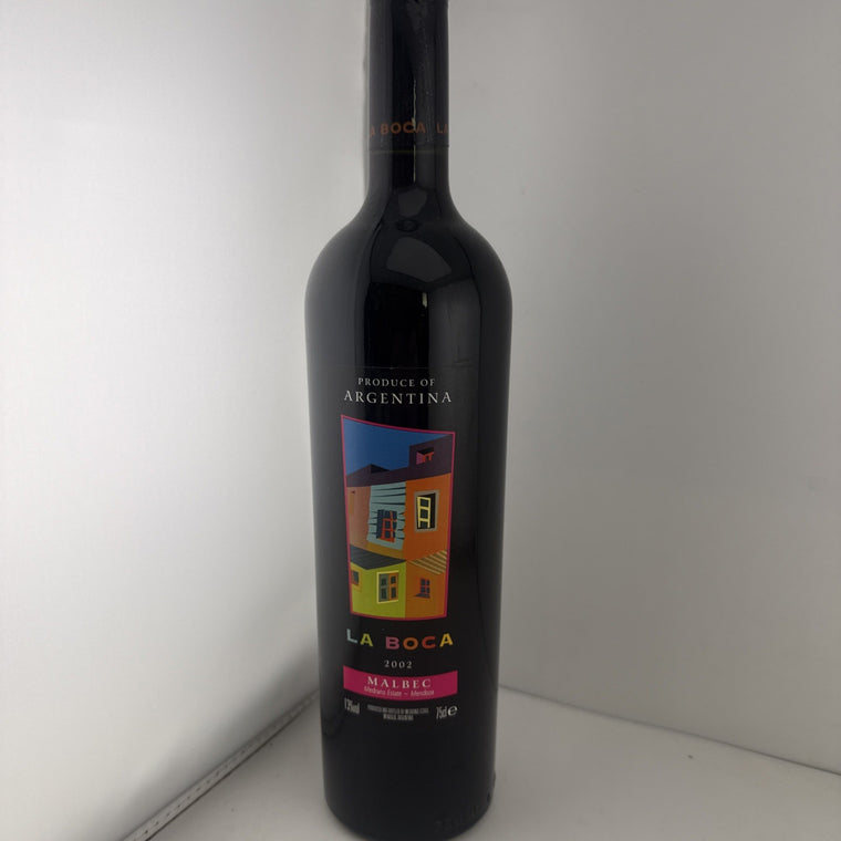 2002 La Boca Malbec Mendoza Argentina Red Wine 75cl Full Bottle