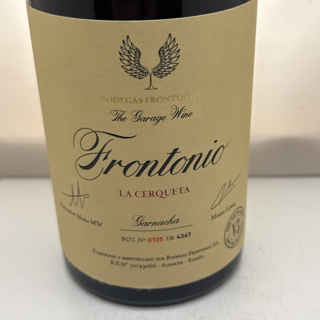Frontonio La Cerqueta Garnacha — Aragon, Spain