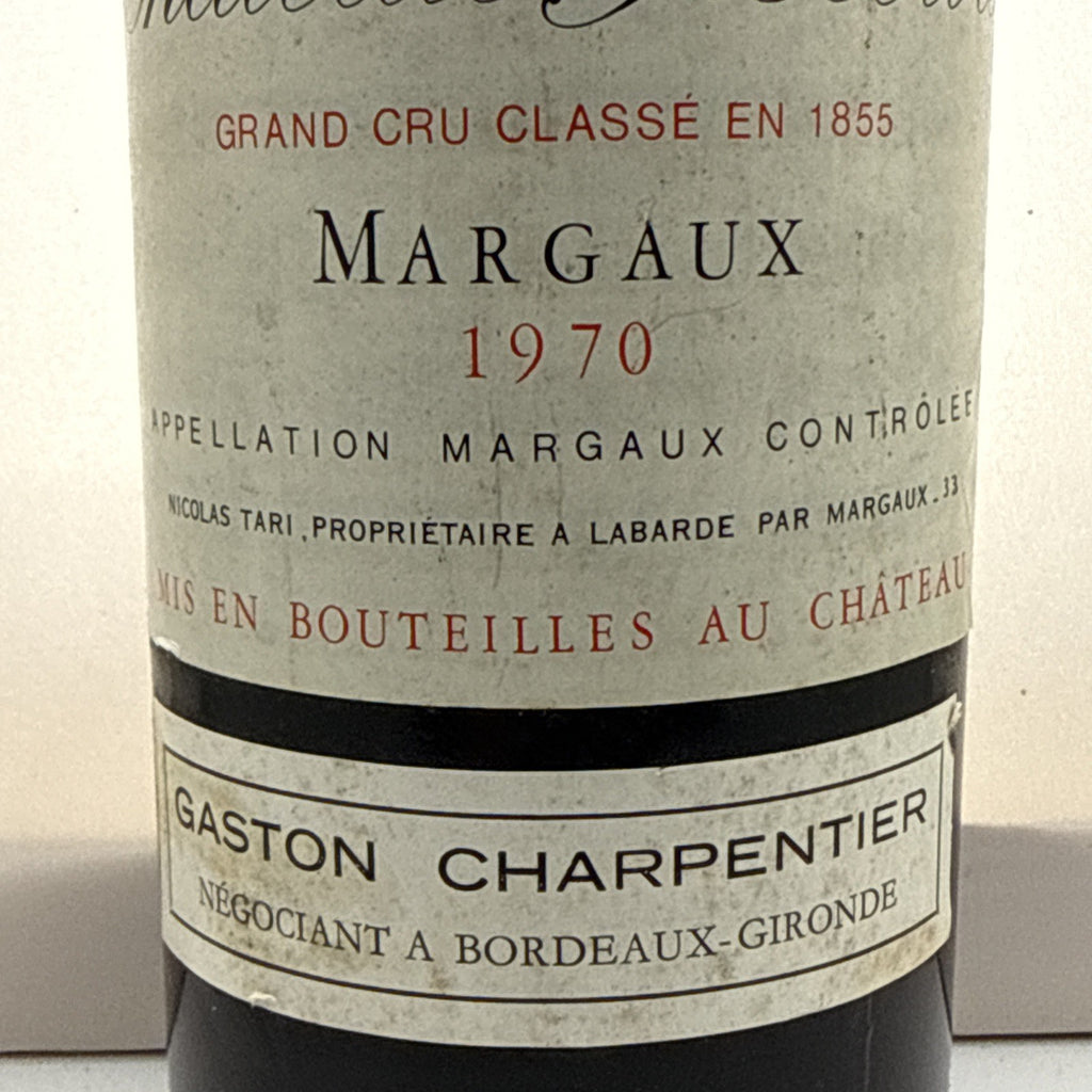 Château Giscours Margaux 3ème Grand Cru Classé 1970 Bordeaux 75cl