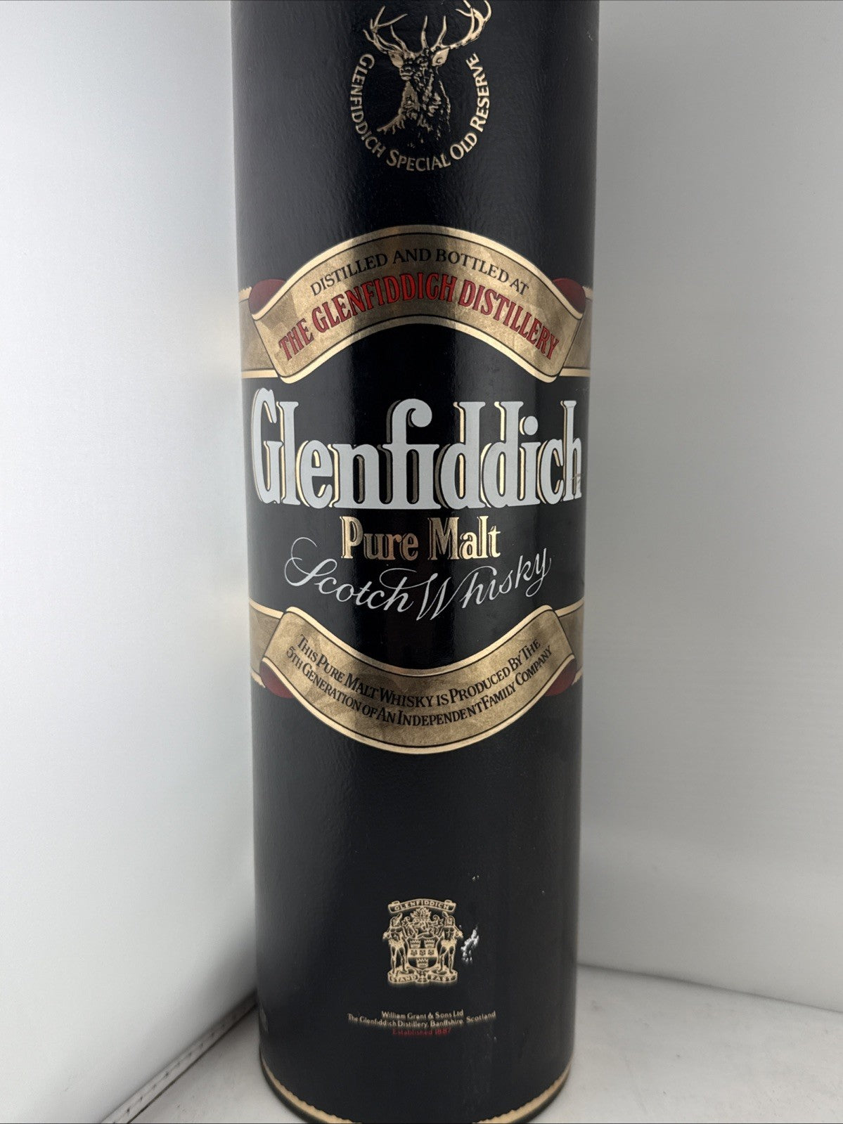 Glenfiddich Special Old Reserve Pure Malt Scotch Whisky 1L 40% 86 Us Proof 1980s