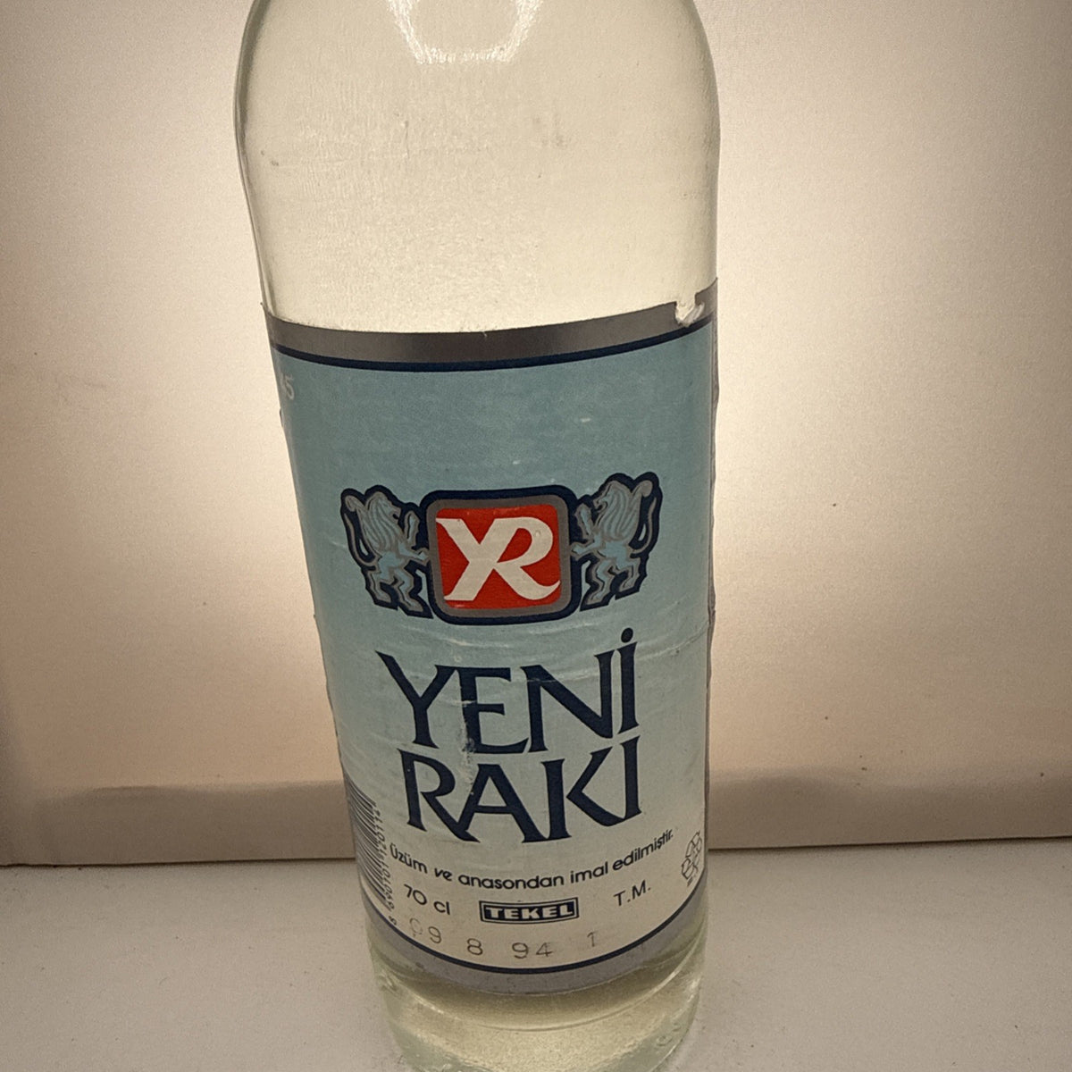 Yeni Rakı — c.1994 — Tekel Era — 70cl
