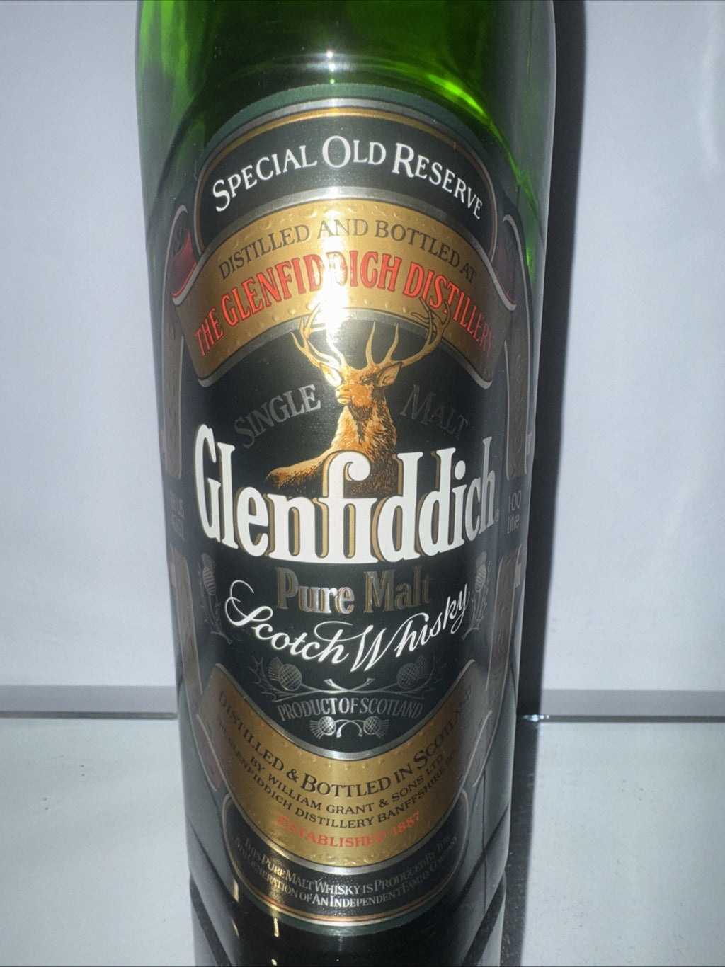1975-85 Bottle Glenfiddich Special Old Reserve Single Malt Whisky 1L