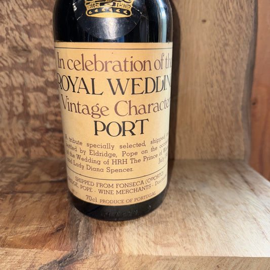 Fonseca Royal Wedding 1981 Vintage Character Port