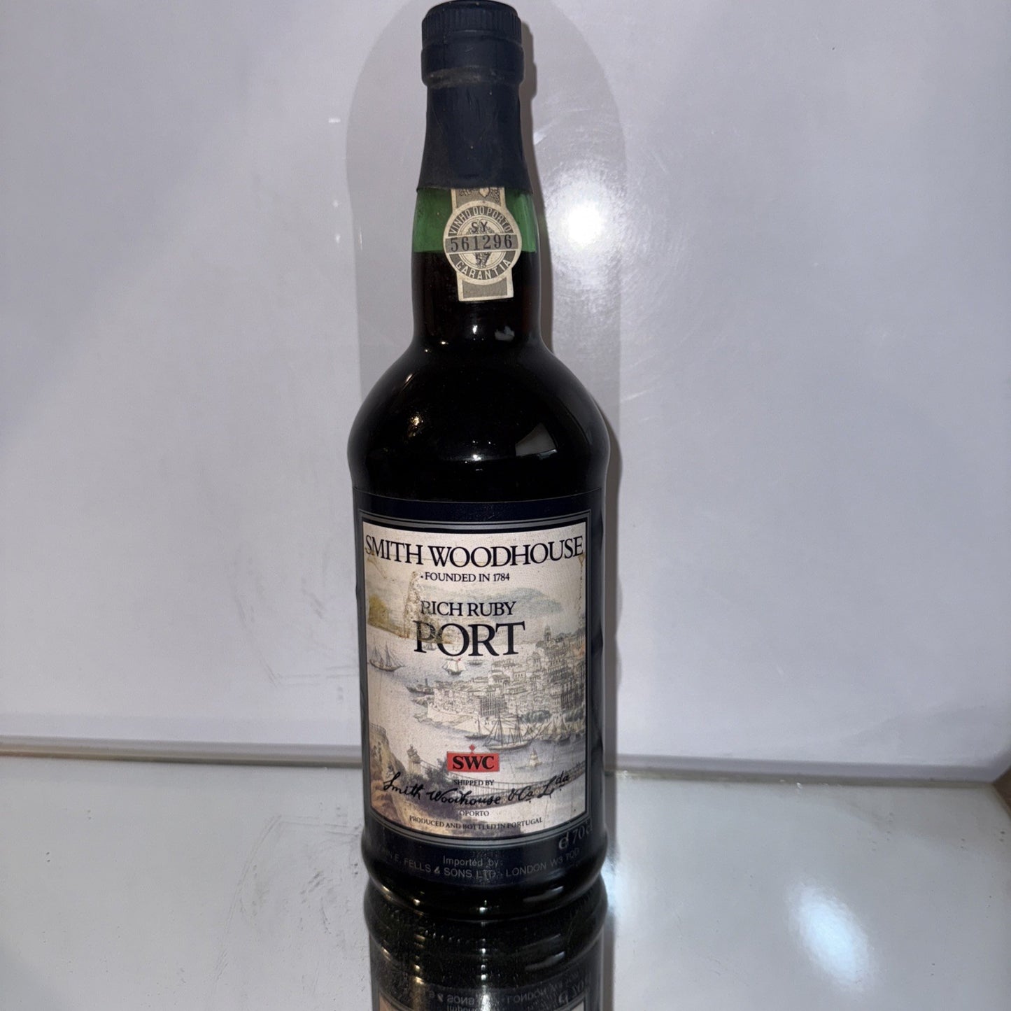Smith Woodhouse Rich Ruby  Port Dating From 1980s