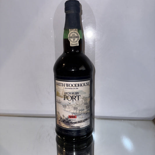 Smith Woodhouse Rich Ruby  Port Dating From 1980s
