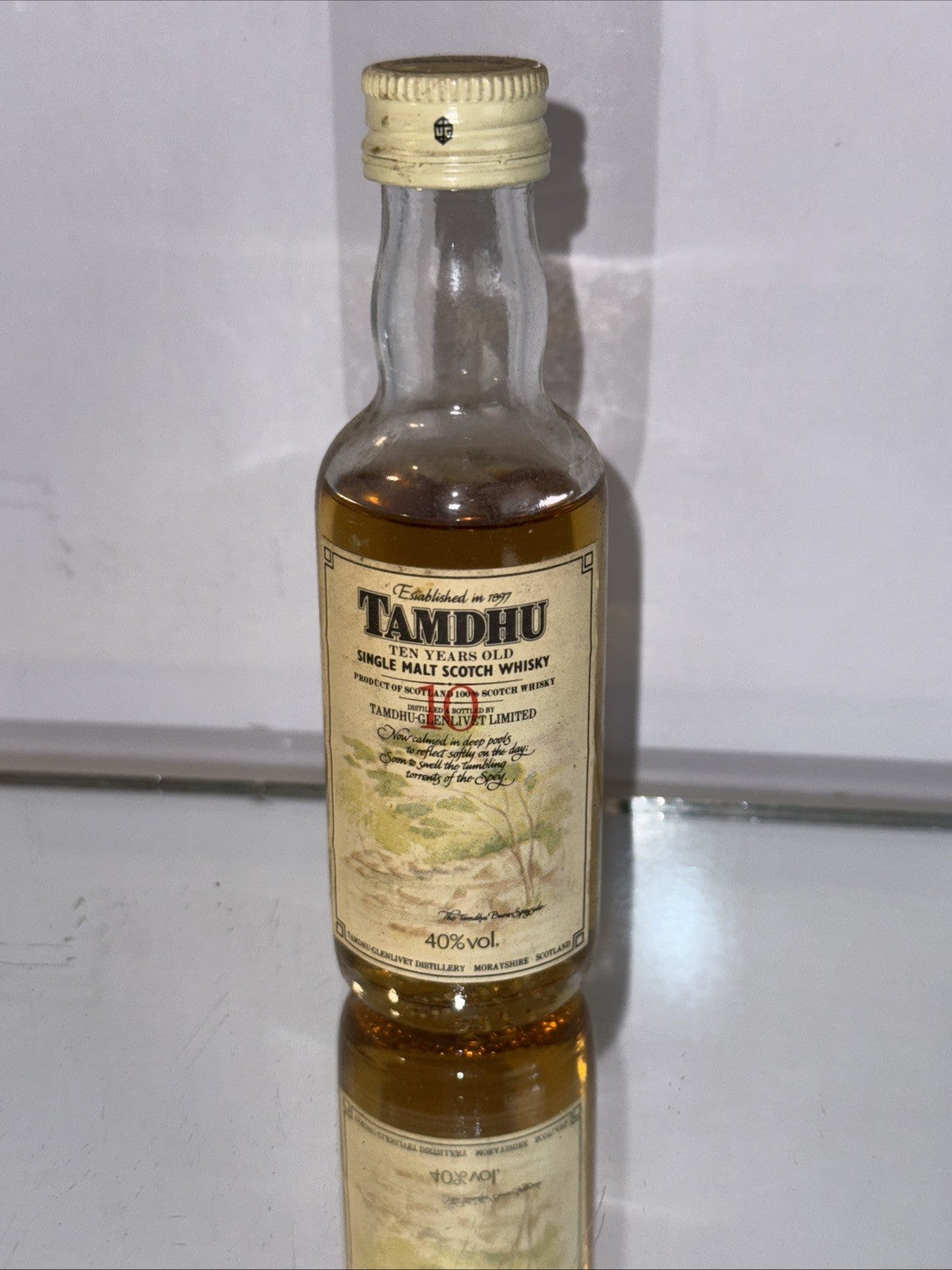 Tamdhu 10 Year Old  Miniature Prob 1980s