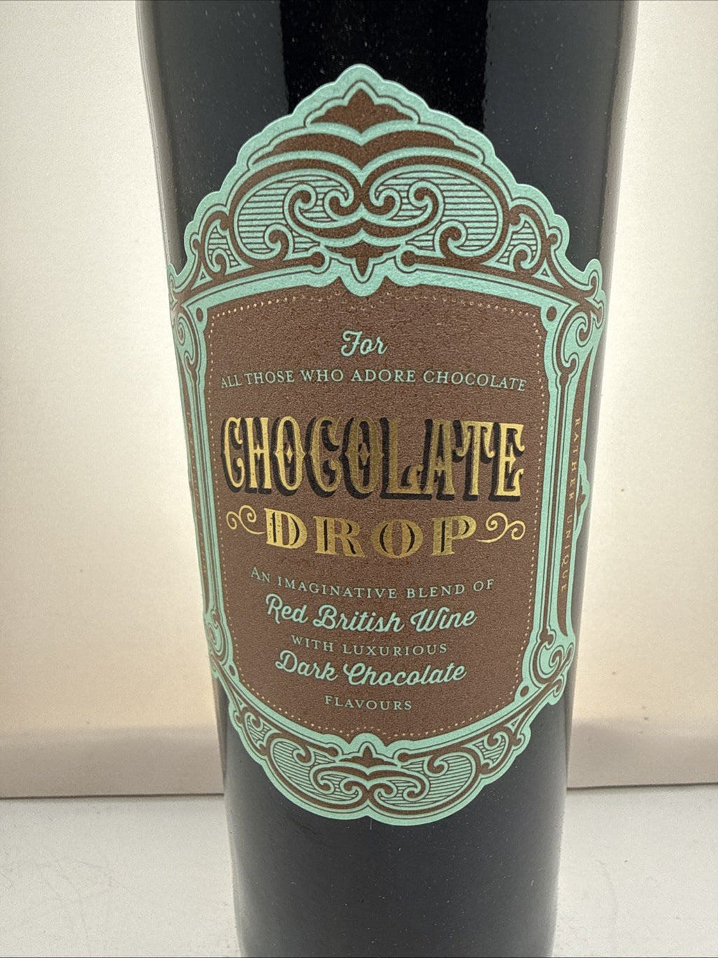 Chocolate Drop British Red Wine 75cl 12% Sweet Dessert Wine