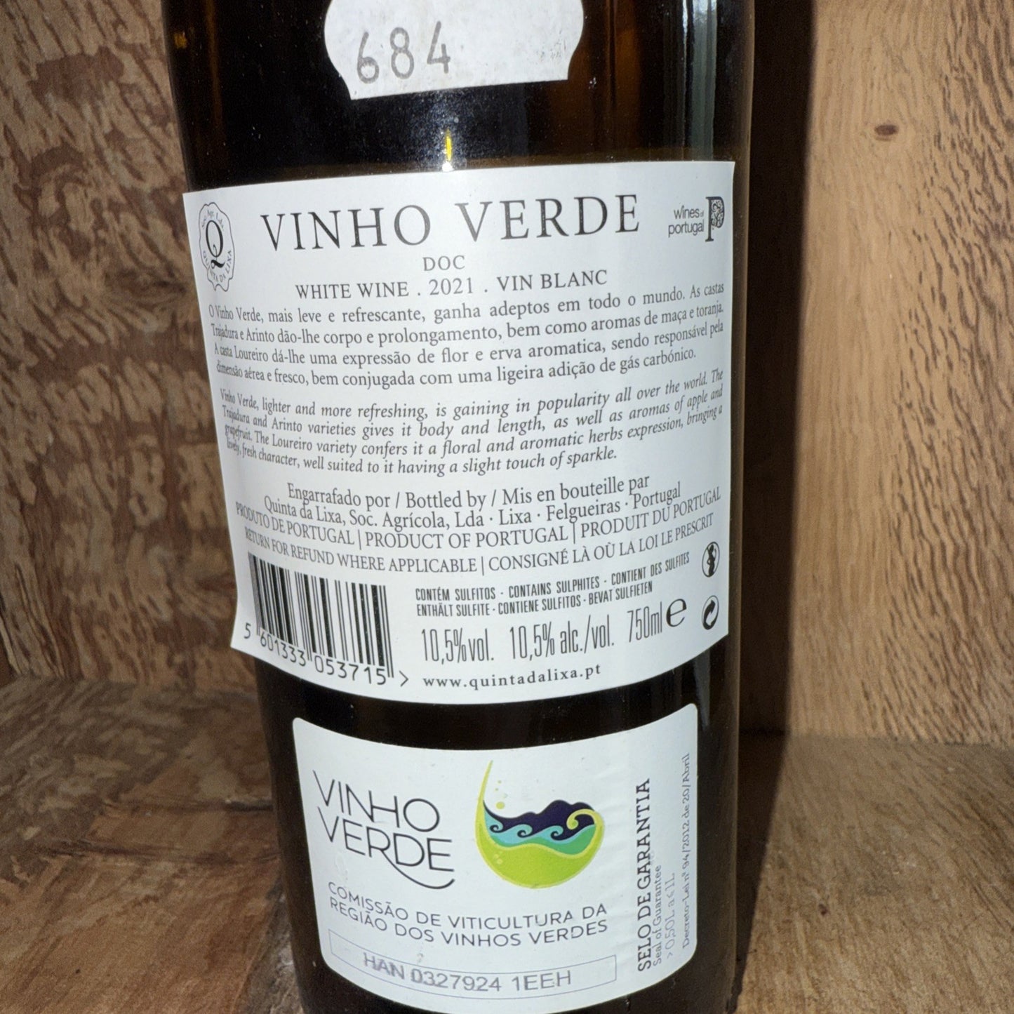 Vihno Verde  white wine 70 cl Wine Portugal