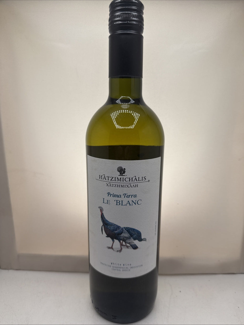 Hatzimichalis Prima Terra Le Blanc 2022. Central Greece PGI. 75cl 13%.