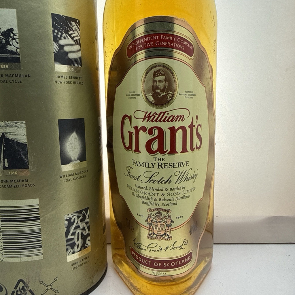 Grant’s Family Reserve Millennium Scotch Whisky 70cl 40%  Tubed