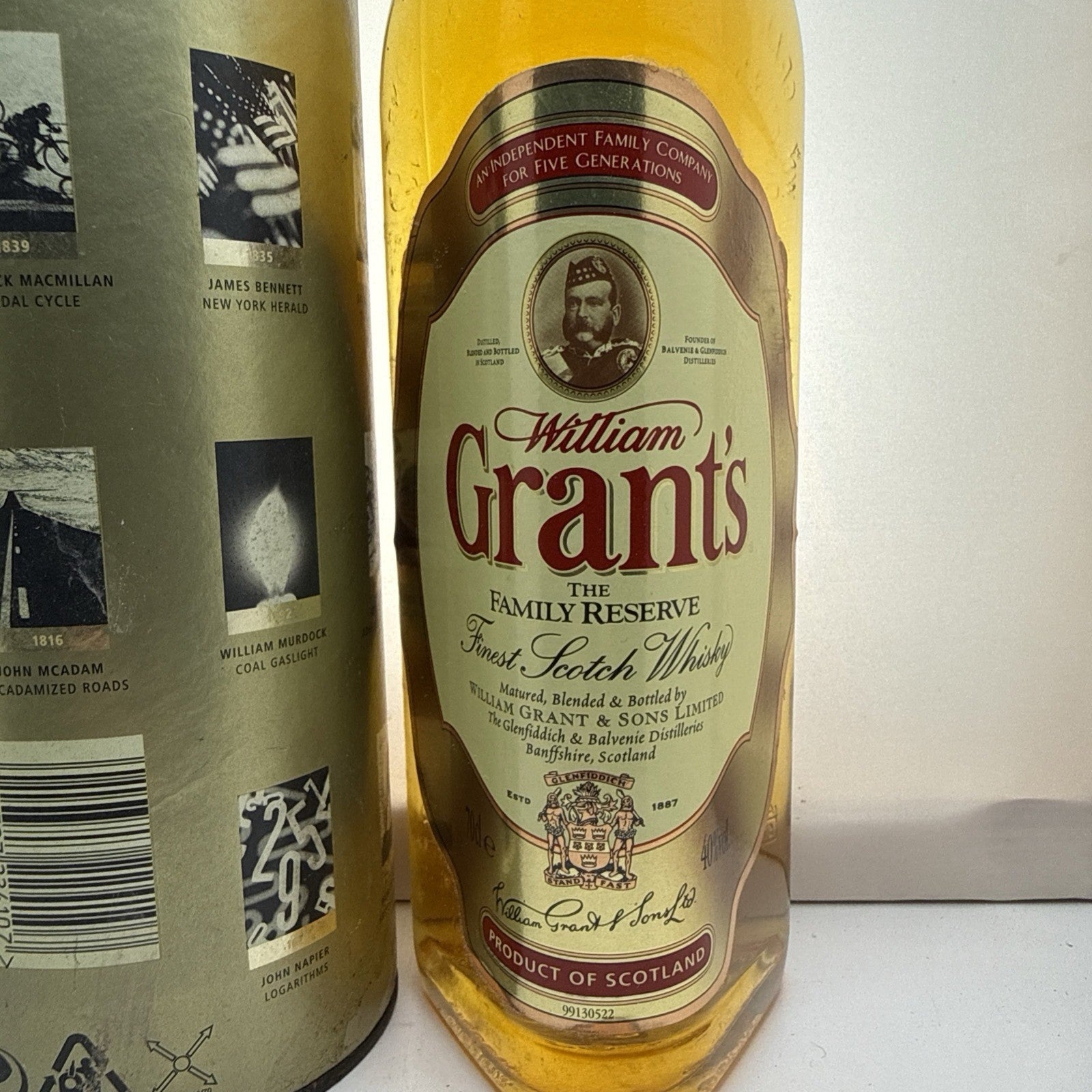 Grant’s Family Reserve Millennium Scotch Whisky 70cl 40%  Tubed