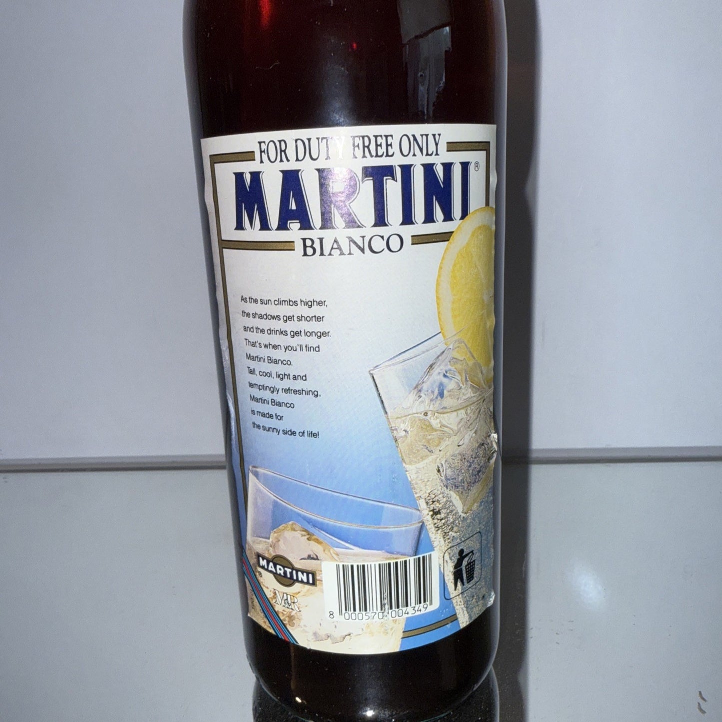 MARTINI BIANCO 1L VERMOUTH 1980s