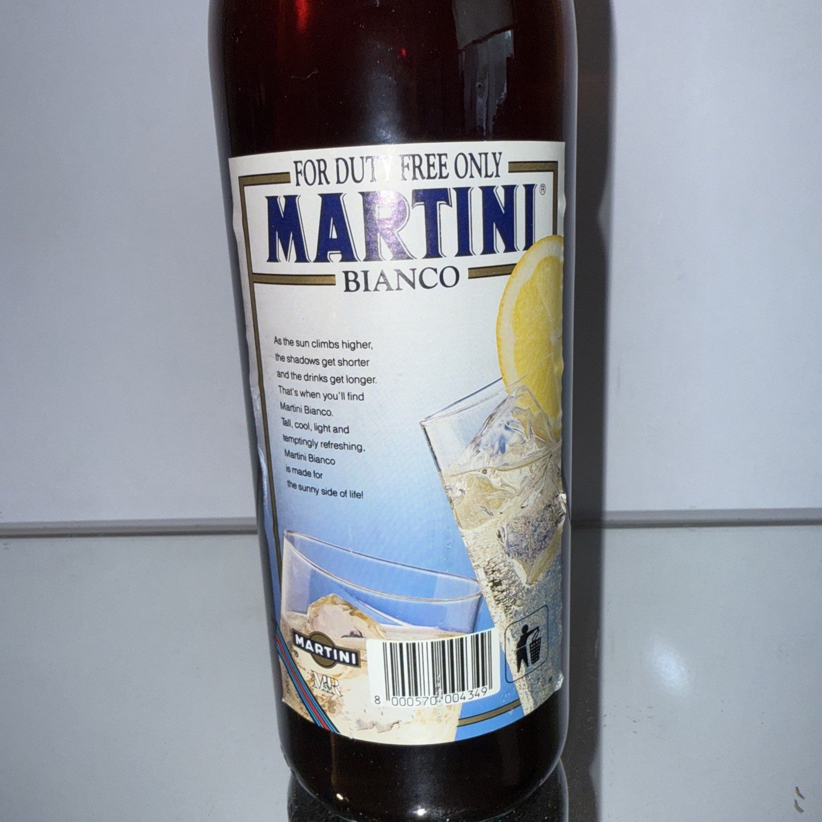 MARTINI BIANCO 1L VERMOUTH 1980s