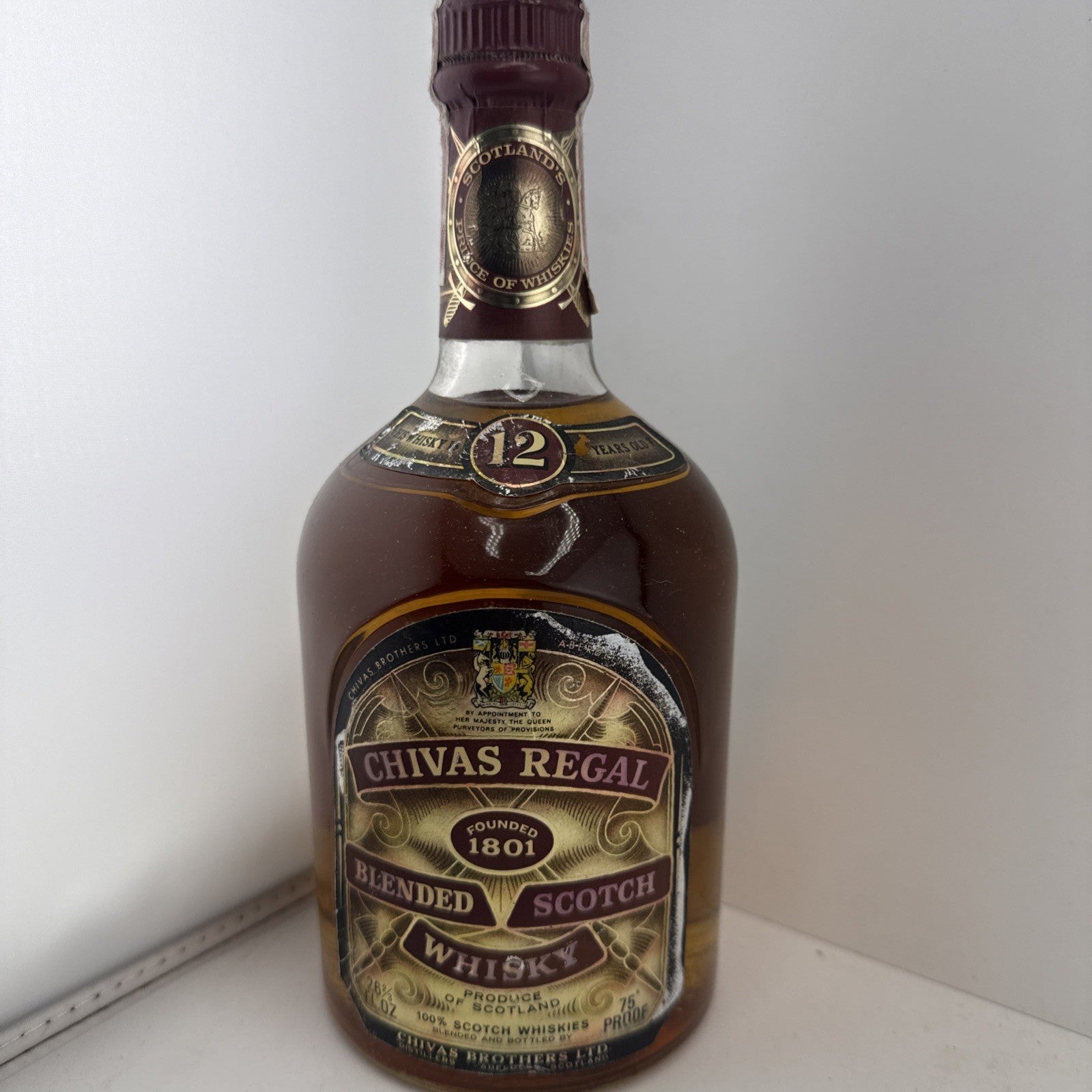 Chivas Regal 12 Year Old 75° Proof 1960s 75cl Scotch Whisky