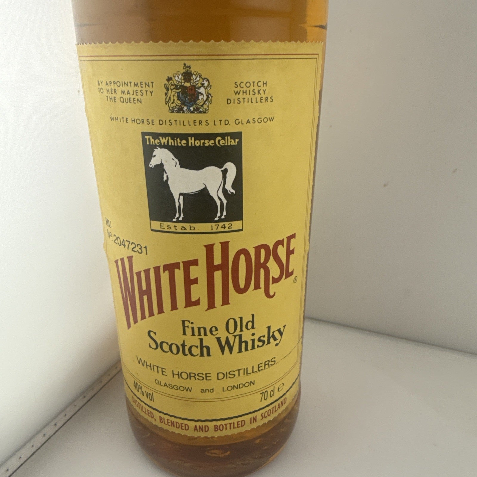 White Horse Fine Old Scotch Whisky 70cl 40% Vintage 1990s
