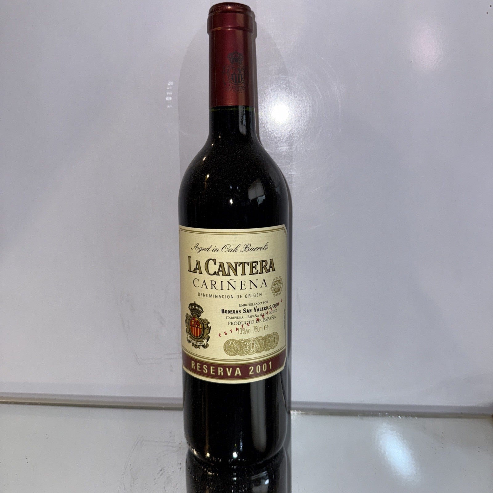 2001 La Cantera Carinena Reserva Red Spain