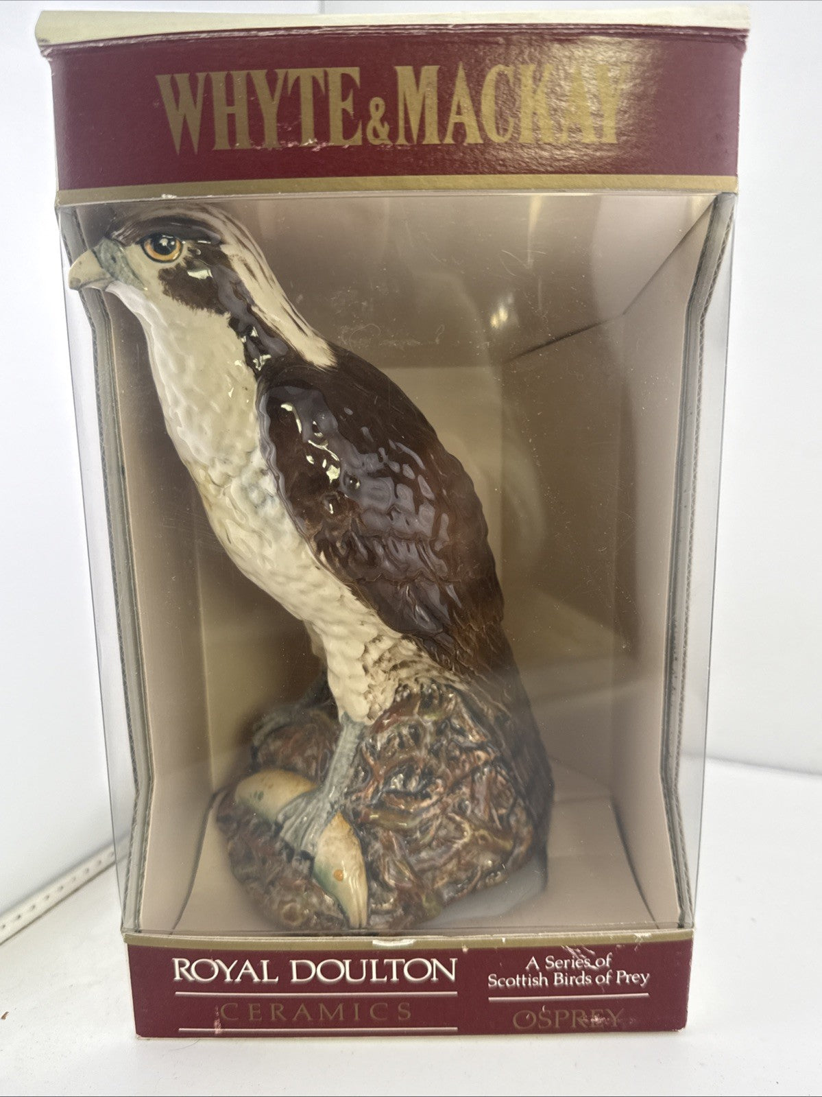 Whyte & Mackay Osprey Decanter Royal Doulton Boxed Full