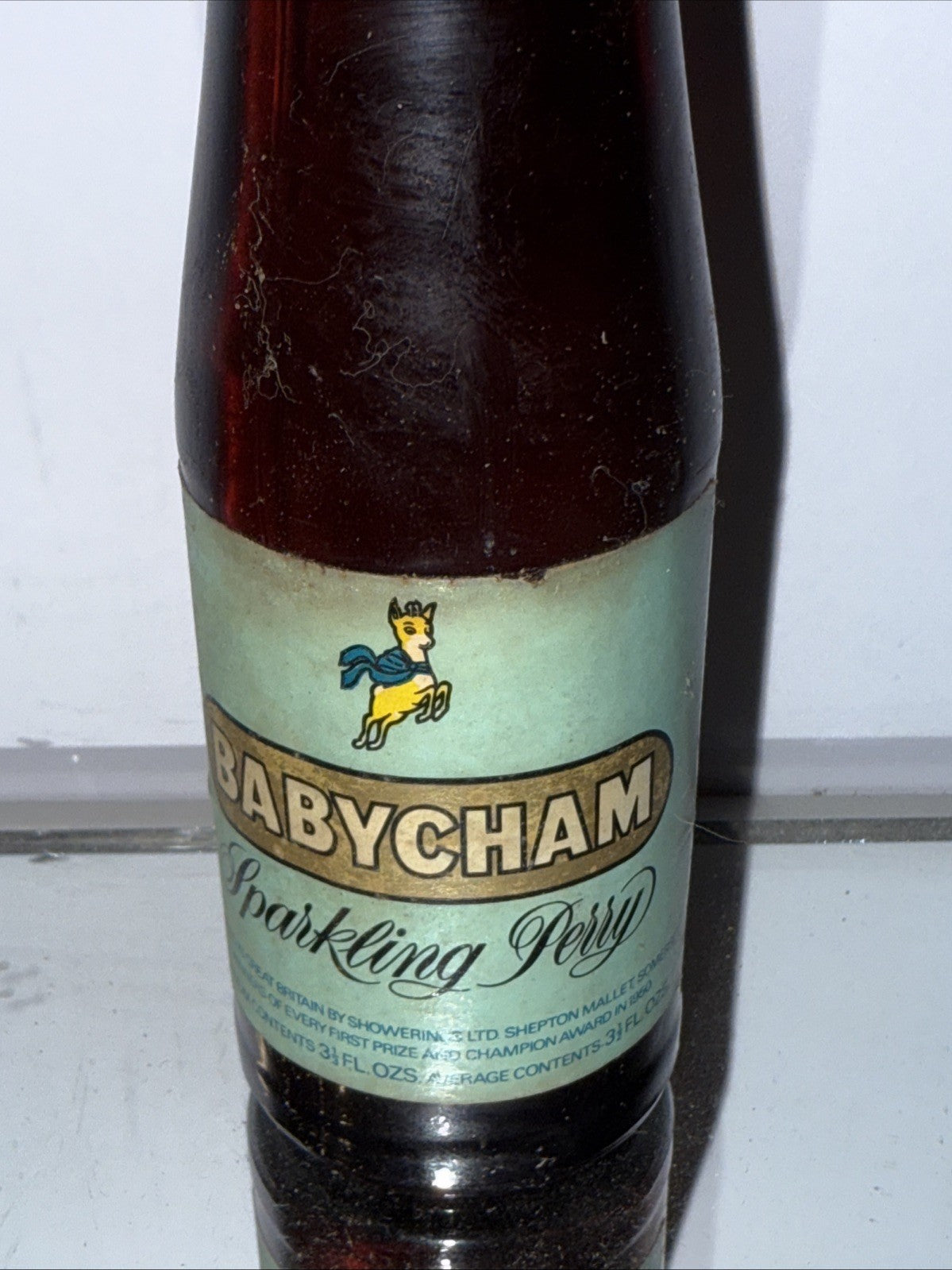Vintage Babycham Bottles (full) 3 1/3 Floz 1960s Era