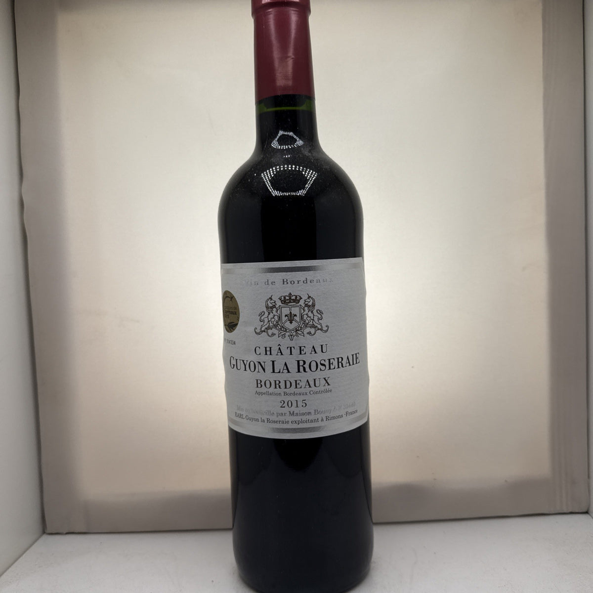 Chateau Guyon La Roseraie 2015 11yo Bordeaux Red Wine France 75cl