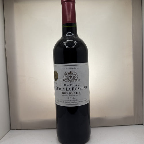 Chateau Guyon La Roseraie 2015 11yo Bordeaux Red Wine France 75cl