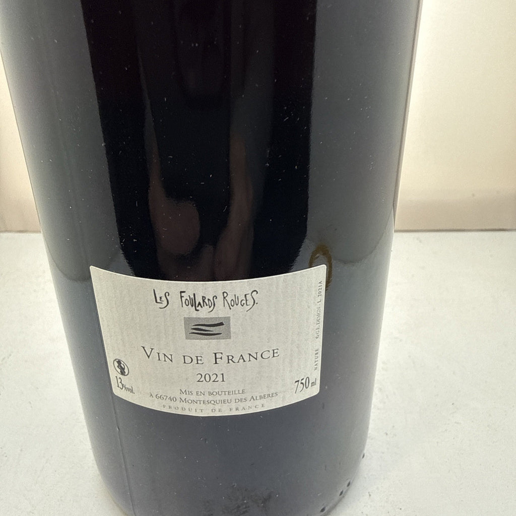 Les Foulards Rouges La Soif du Mal 2021 · Languedoc Natural Red · 75cl ·
