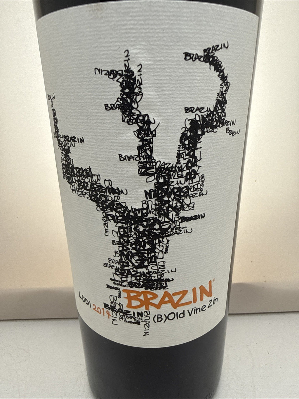 Brazin Old Vine Zinfandel 2014 Lodi California 11yo Red Wine