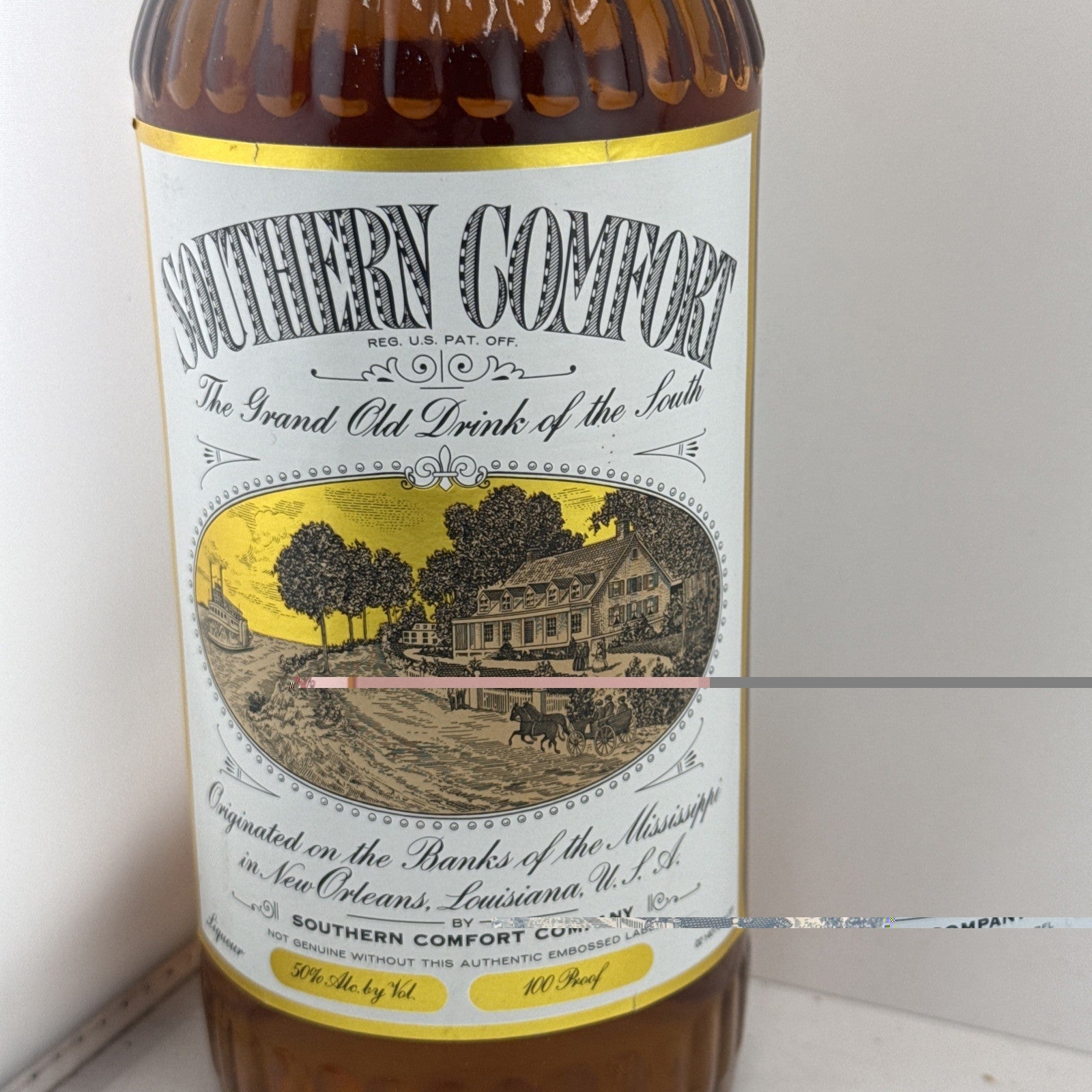 Southern Comfort 100 Proof 50% 70cl 1990s Bottling