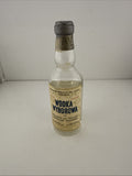 Vintage Wyborowa Vodka Sample Miniature 45% Poland Warsaw Export Mini