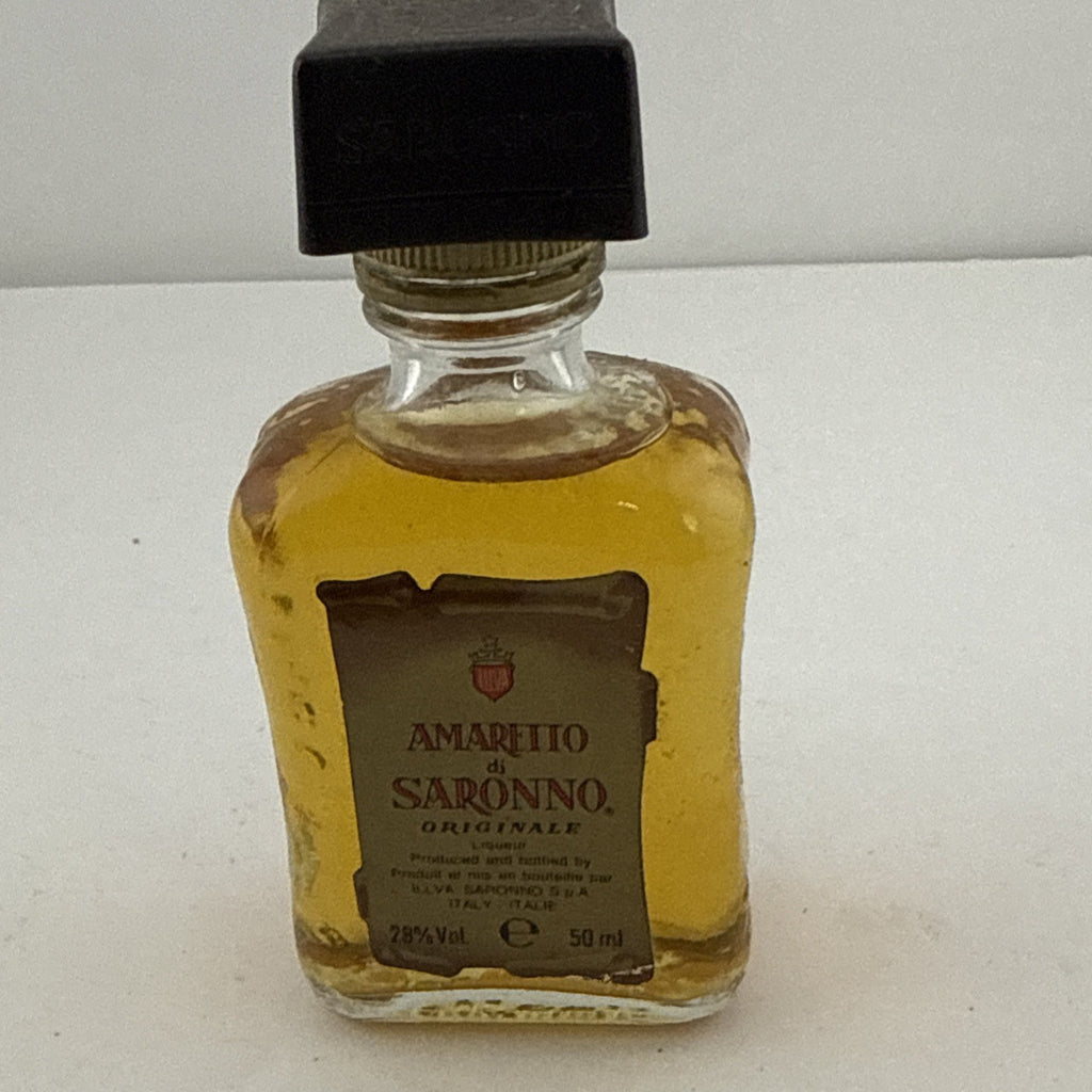 Vintage Amaretto di Saronno Originale Miniature 50ml 1980s-90s