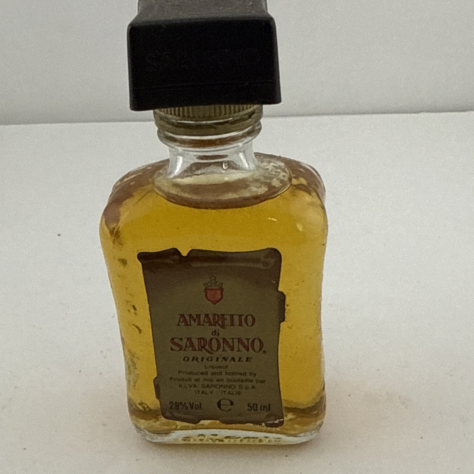 Vintage Amaretto di Saronno Originale Miniature 50ml 1980s-90s