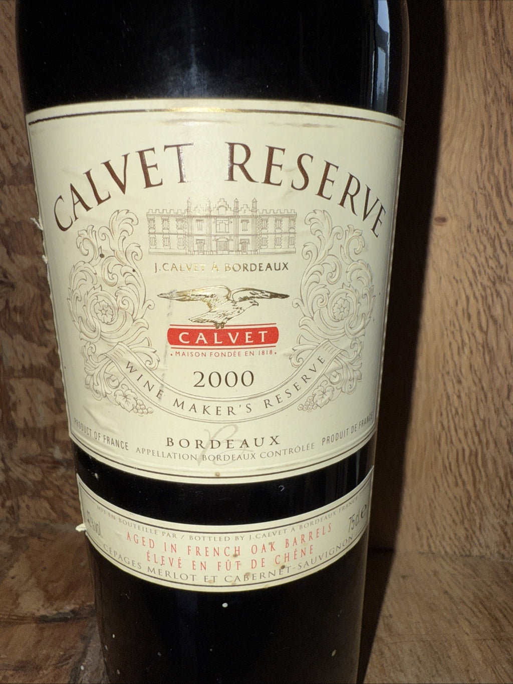 Calvert Reserve Bordeaux 2000