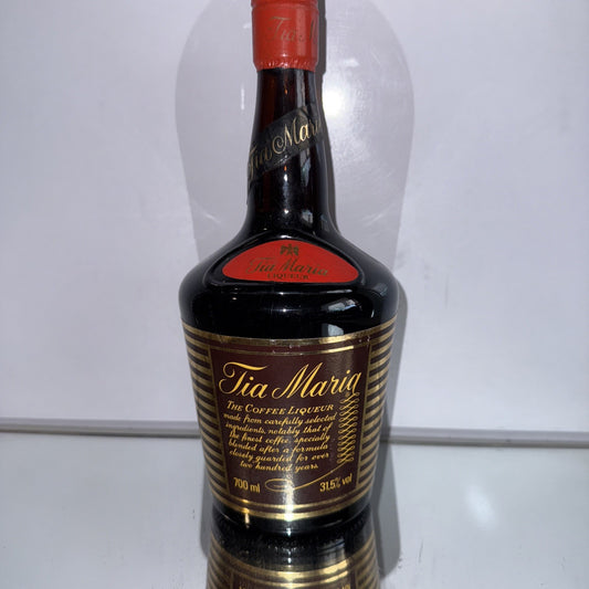 TIA MARIA LIQUEUR 700ml VANILLA & FINE COFFEE LIQUEURS & SPECIALITY SPIRITS 1990