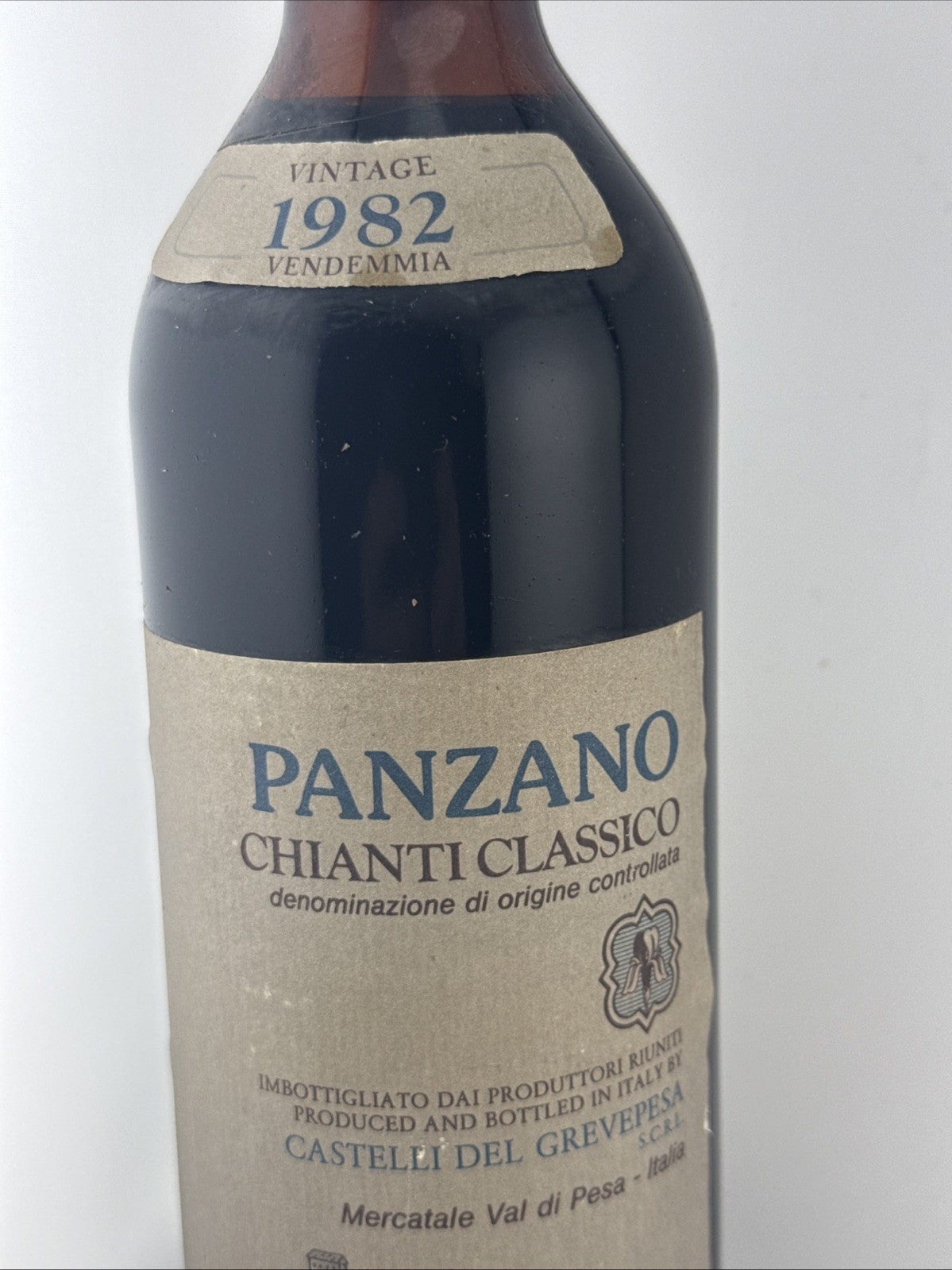 Panzano Chianti Classico DOC 1982 Castelli Del Grevepesa Italy 75cl