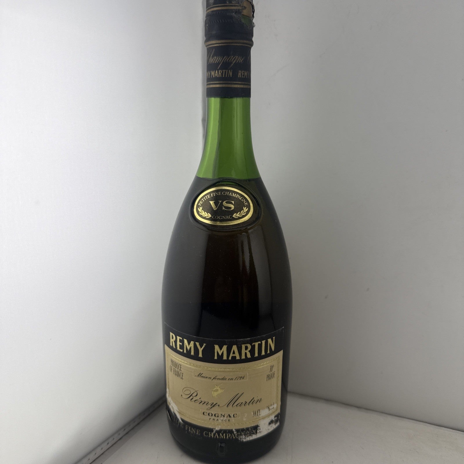 SALE Rémy Martin VSOP Fine Champagne Cognac, Clear Not Frosted Glass B.1960s