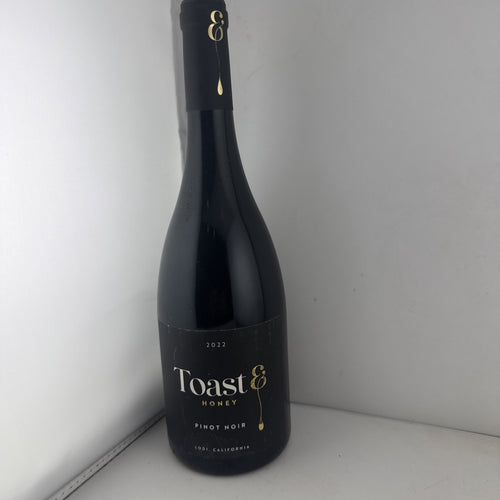 2022 Toast & Honey Pinot Noir Lodi California Red Wine 75cl