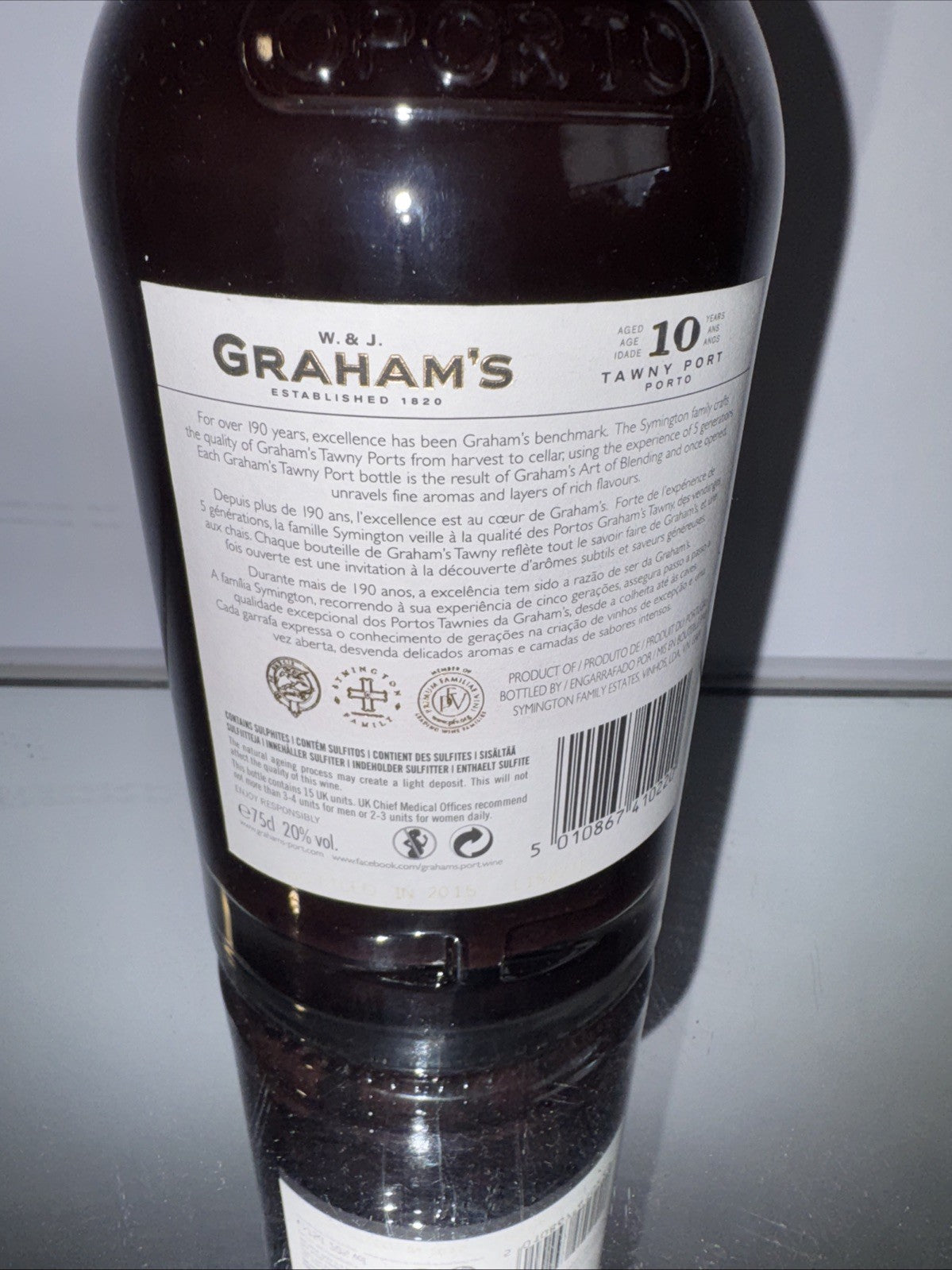 10 Year Ages Grahams Tawny Port