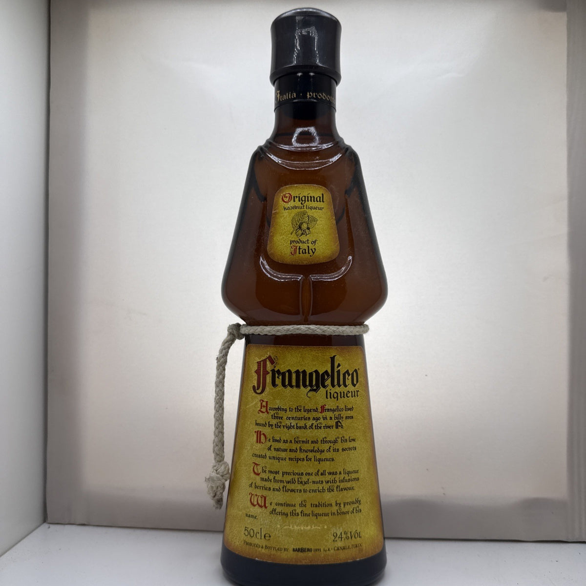 Vintage 1990s Frangelico Hazelnut Liqueur 50cl 24%