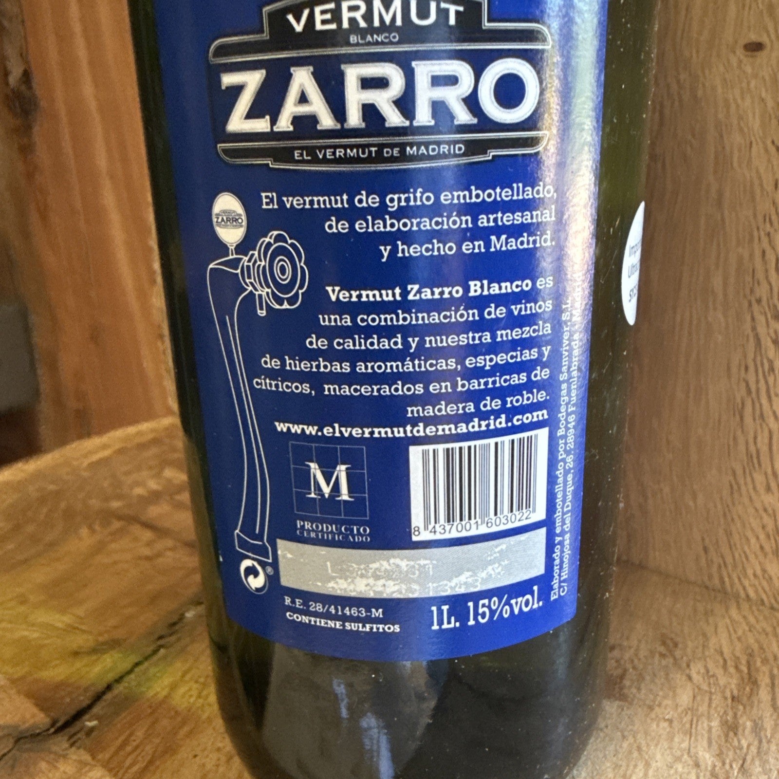 Zarro Spanish Bianco Vermouth