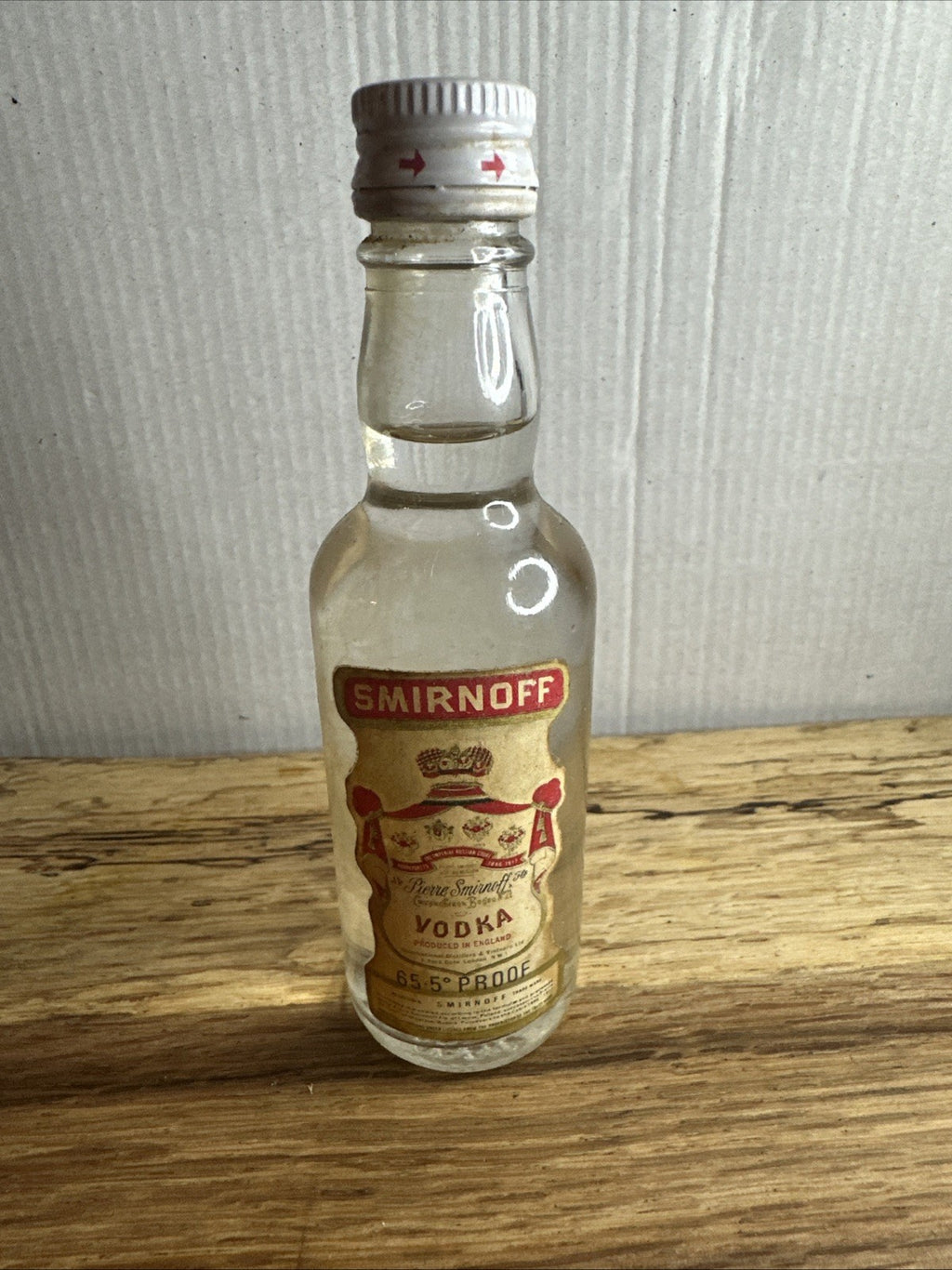 Smirnoff Red Label Vodka Miniature Full