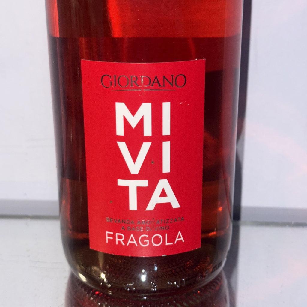 Giordano “MiVita Fragola” (strawberry-flavored, aromatized wine