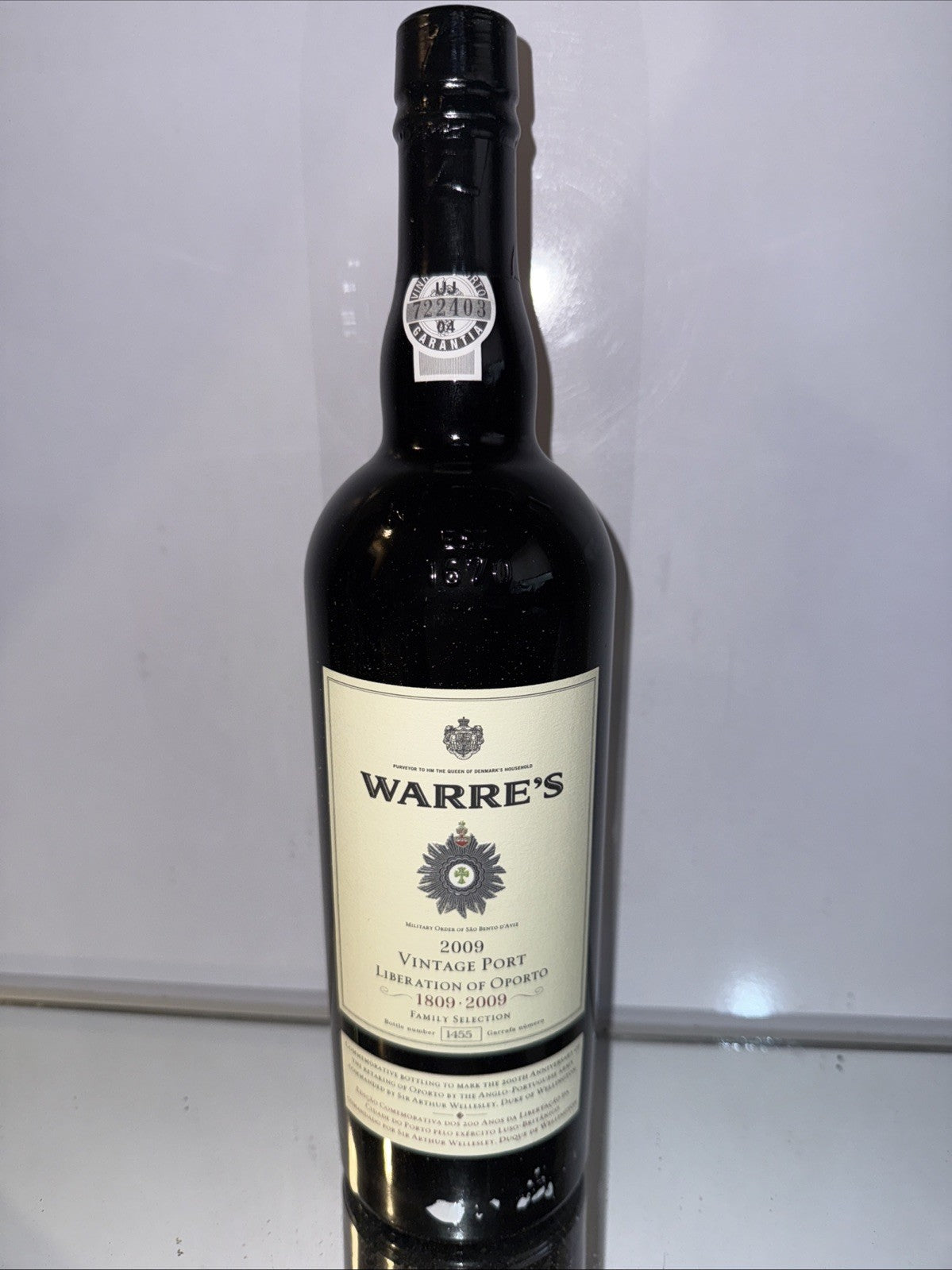 Warre's 2009 Vintage Port Liberation Of Oporto Family Selection (500 Cases Only)