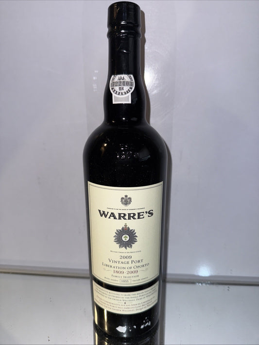Warre's 2009 Vintage Port Liberation Of Oporto Family Selection (500 Cases Only)