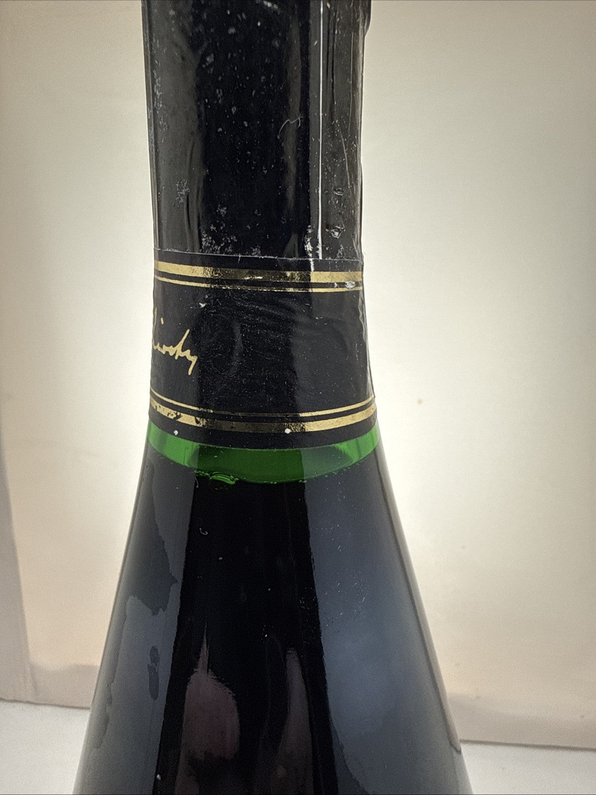 Pieroth Rotgold Red Sweet Sekt 1989 Still Sparkling And Drinks Well! Rare!