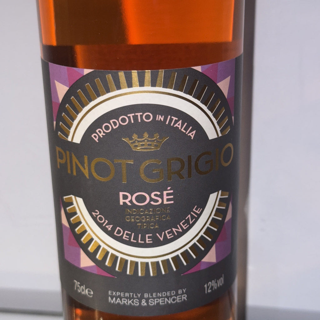 M&S Pinot Grigio Rosé delle Venezie 2014