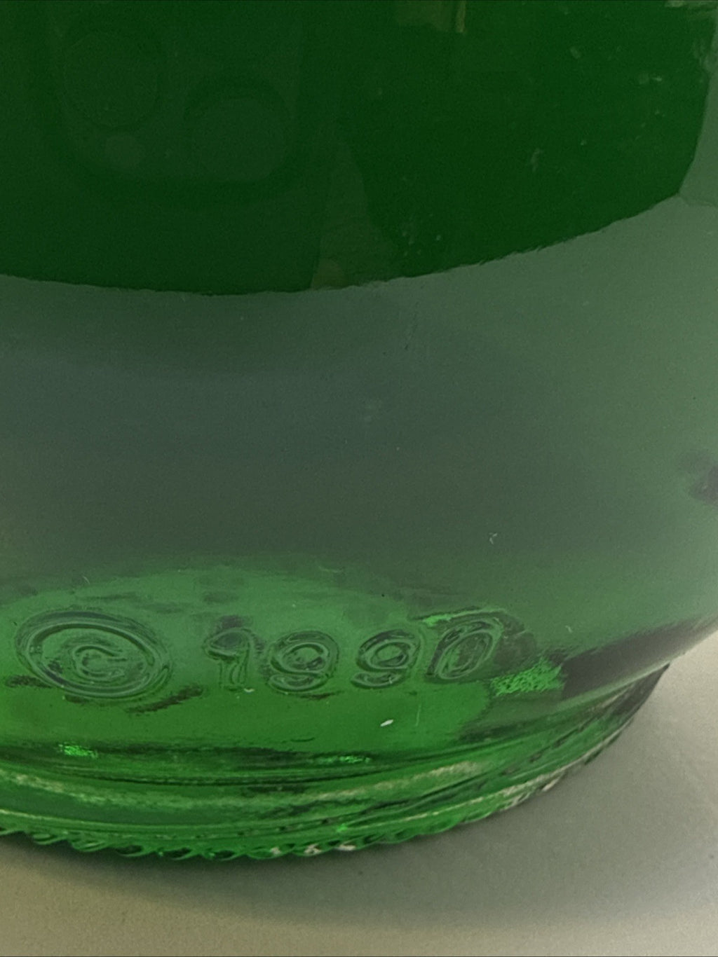 1990s Bols Teardrop Crème de Menthe Green Liqueur 70cl 24% – Vintage Bottle
